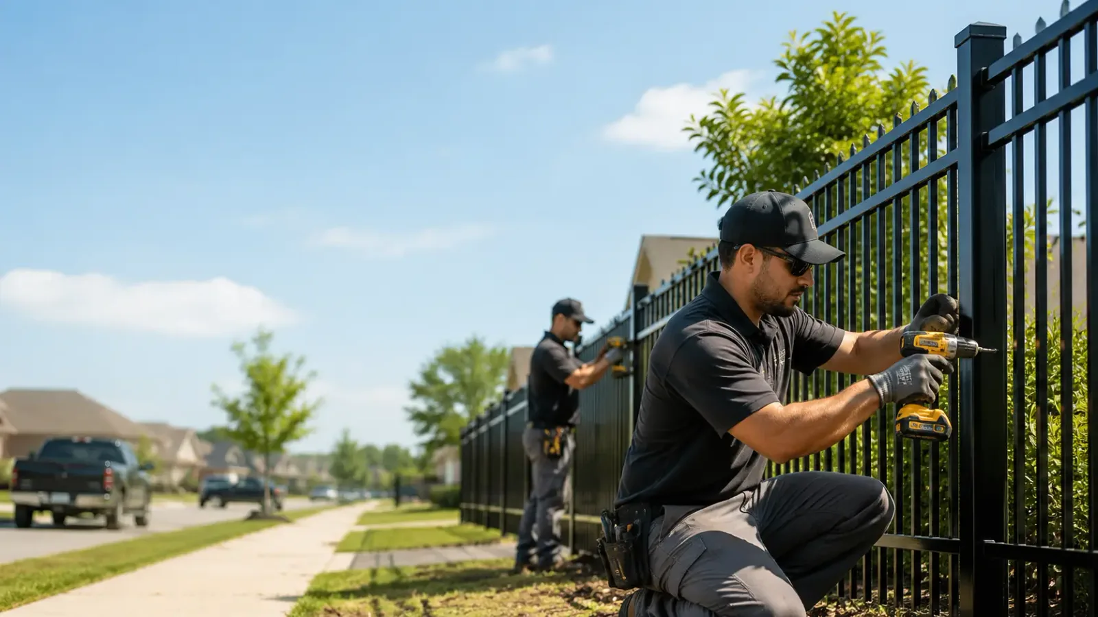 Metal Fence Installation in Elberta, MI